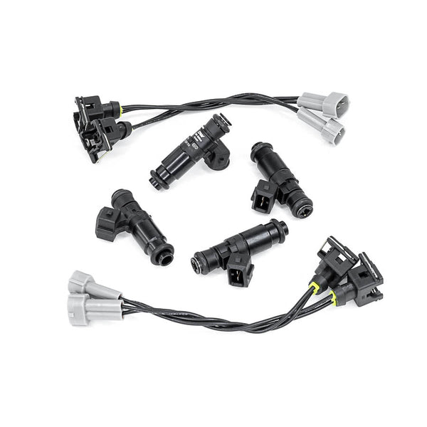 DeatschWerks 1500cc Bosch EV14 Fuel Injectors (Set of 4) - 2007-2015 Mitsubishi Lancer Evolution (X) (16M-10-1500-4)