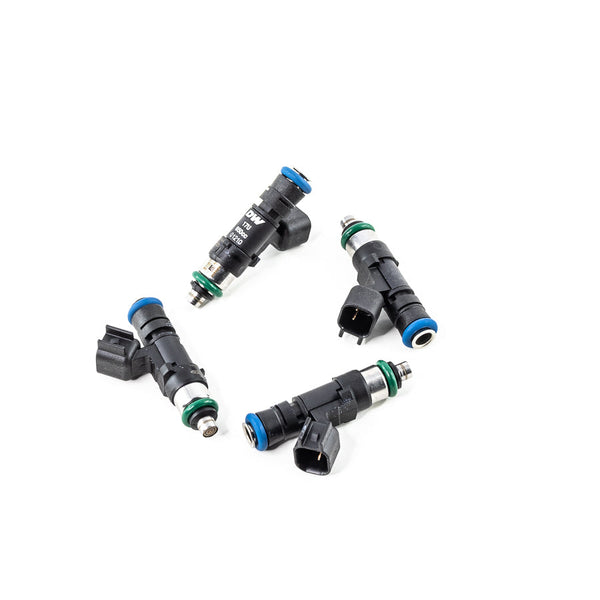 DeatschWerks 650cc Fuel Injectors (Set of 4) - Honda Civic Si (K20/K24), Acura RSX & Honda S2000 (F22) (17U-08-0650-4)