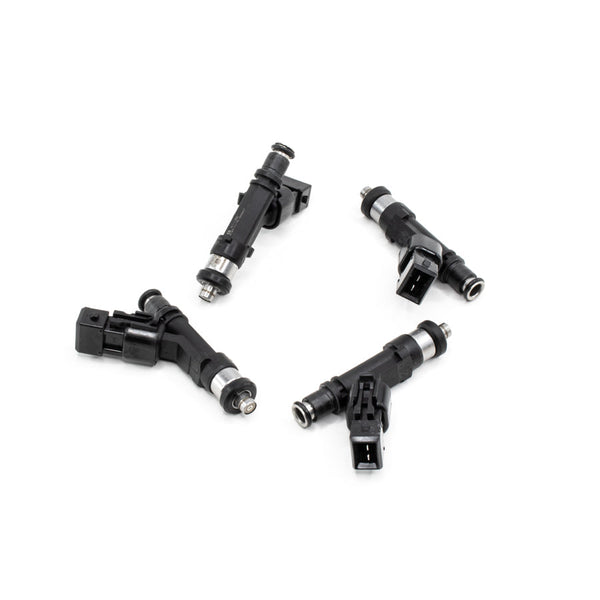 DeatschWerks 550cc Top-Feed Fuel Injectors (Set of 4) - 1989-1990 Nissan 240SX (S13) SOHC KA24E (18U-02-0550-4)