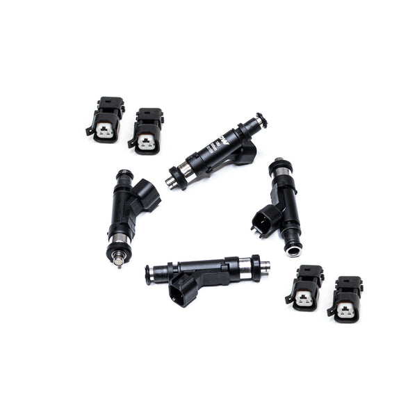 DeatschWerks 800cc High-Impedance Fuel Injectors (Set of 4) - Mitsubishi Eclipse 2G & Lancer Evolution VIII/IX (18U-08-0800-4)