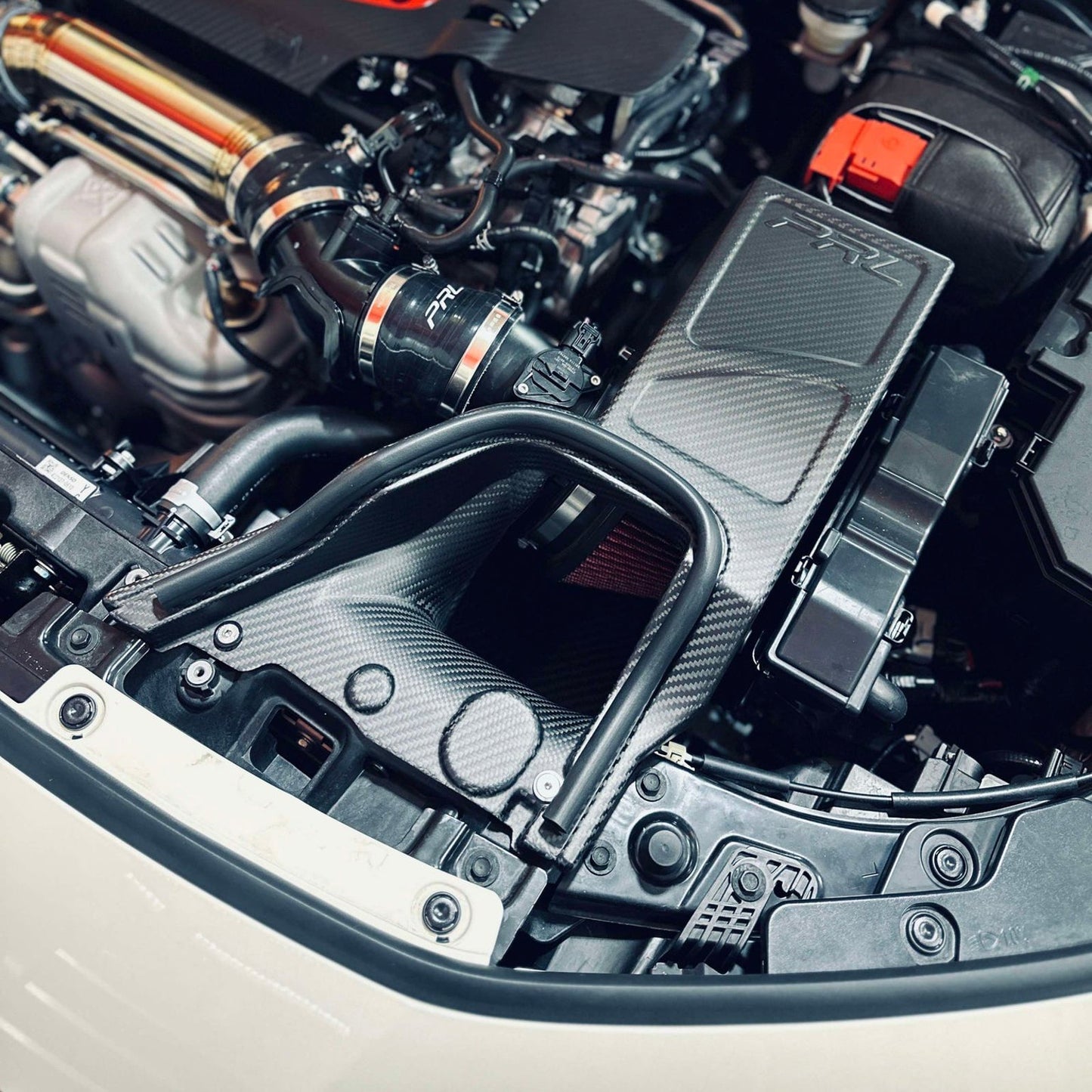 PRL Motorsports Matte Carbon Fiber High Volume Intake System Civic Type-R FL5 & Integra Type-S DE5