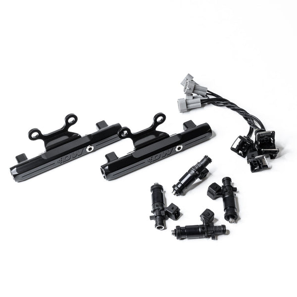 DeatschWerks Top-Feed Fuel Rail Upgrade Kit with 1200cc Injectors - Subaru Impreza WRX STI GDB/GR/GV & WRX STI VA (6-102-1200)
