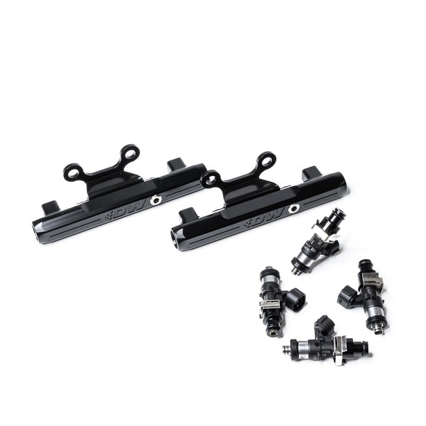 DeatschWerks Top-Feed Fuel Rail Upgrade Kit with 2200cc Injectors - Subaru Impreza WRX STI GDB/GR/GV & WRX STI VA (6-102-2200)