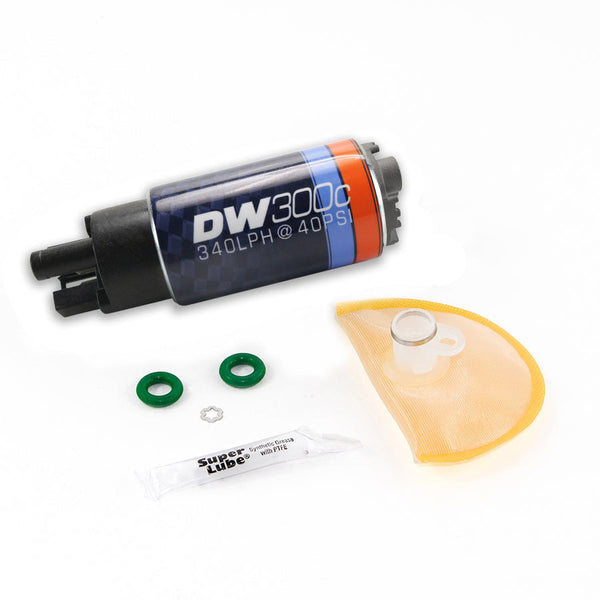 DeatschWerks DW300C 340 LPH Compact In-Tank Fuel Pump Kit - 2006-2011 Honda Civic Si (FA/FG) (9-307-1008)