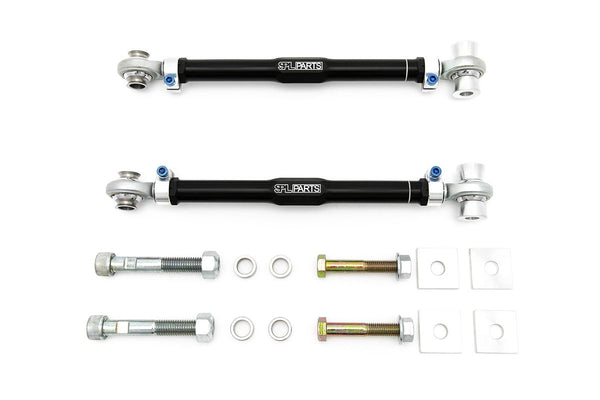 SPL Parts Titanium Series Rear Toe Arms with Eccentric Lockouts - 2006-2015 Mazda MX-5 Miata NC & 2004-2011 RX-8 (SPL RTAEL NC)