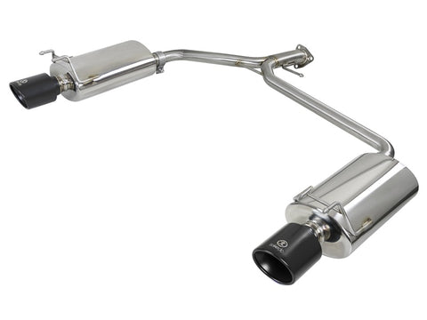 aFe Takeda 304 Stainless-Steel Axle-Back Exhaust w/ Black Tips for 2013-16 Honda Accord Sport Sedan 2.4L or 3.5L
