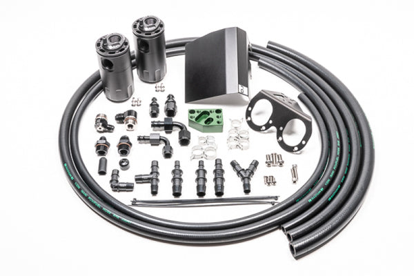 Radium Engineering 2002-21 Subaru EJ-Series Fluid Lock Turbo Dual Catch Can Kit