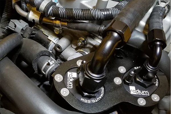 Radium Engineering Lotus Elise/Exige (2ZZ-GE) Dual Catch Can
