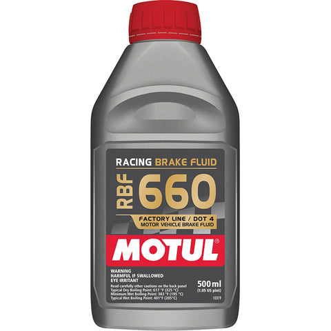 Motul Racing DOT4 Brake Fluid RBF 660 0.5liter