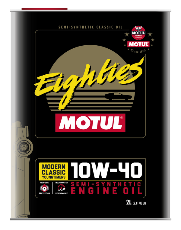Motul Classic 10W40 Eighties Oil 2 Liter