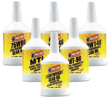 Red Line Synthetic Gear Oil for Transmissions