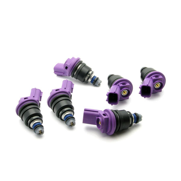 DeatschWerks 740cc Side-Feed Fuel Injectors (Set of 6) - Nissan 300ZX (Z32) / Skyline (RB25DET) (01J-00-0740-6)