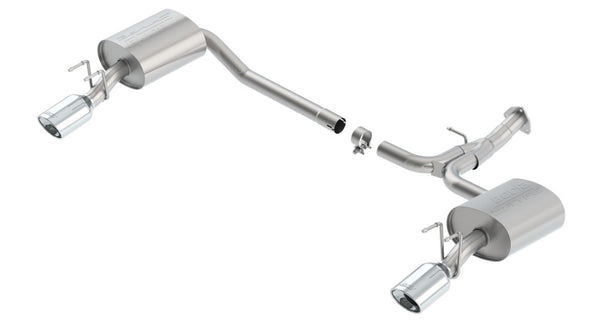 Borla S-Type Stainless Steel Axle-Back Exhaust System - 2016-2017 Honda Accord (2.4L / 3.5L V6) (11949)