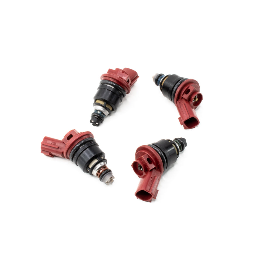 DeatschWerks 270cc Side-Feed Fuel Injectors (Set of 4) - Nissan 240SX S13/S14 (01J-00-0270-4)