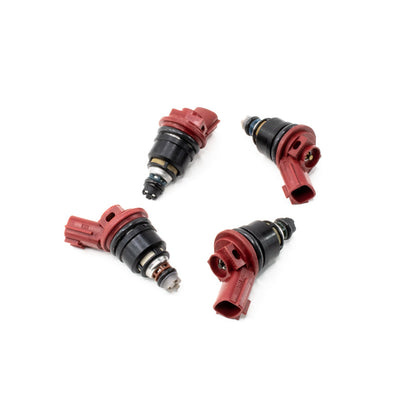 DeatschWerks 270cc Side-Feed Fuel Injectors (Set of 4) - Nissan 240SX S13/S14 (01J-00-0270-4)