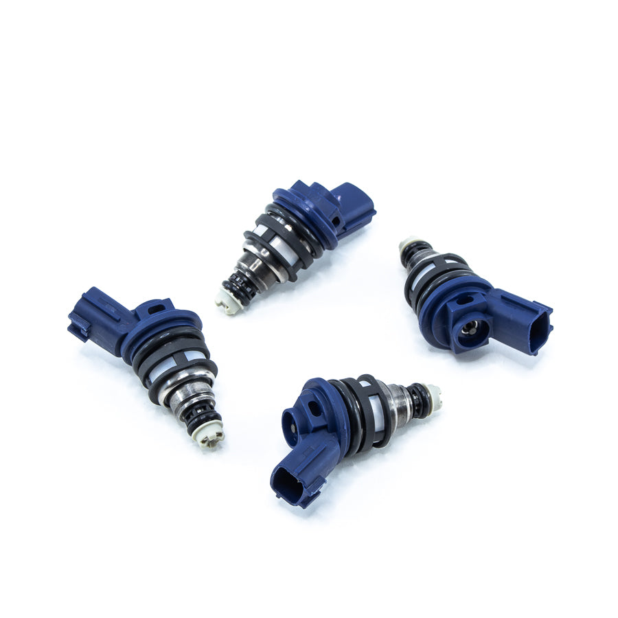 DeatschWerks 950cc Side-Feed Fuel Injectors (Set of 4) - Nissan 240SX S13/S14 (02J-01-0950-4)
