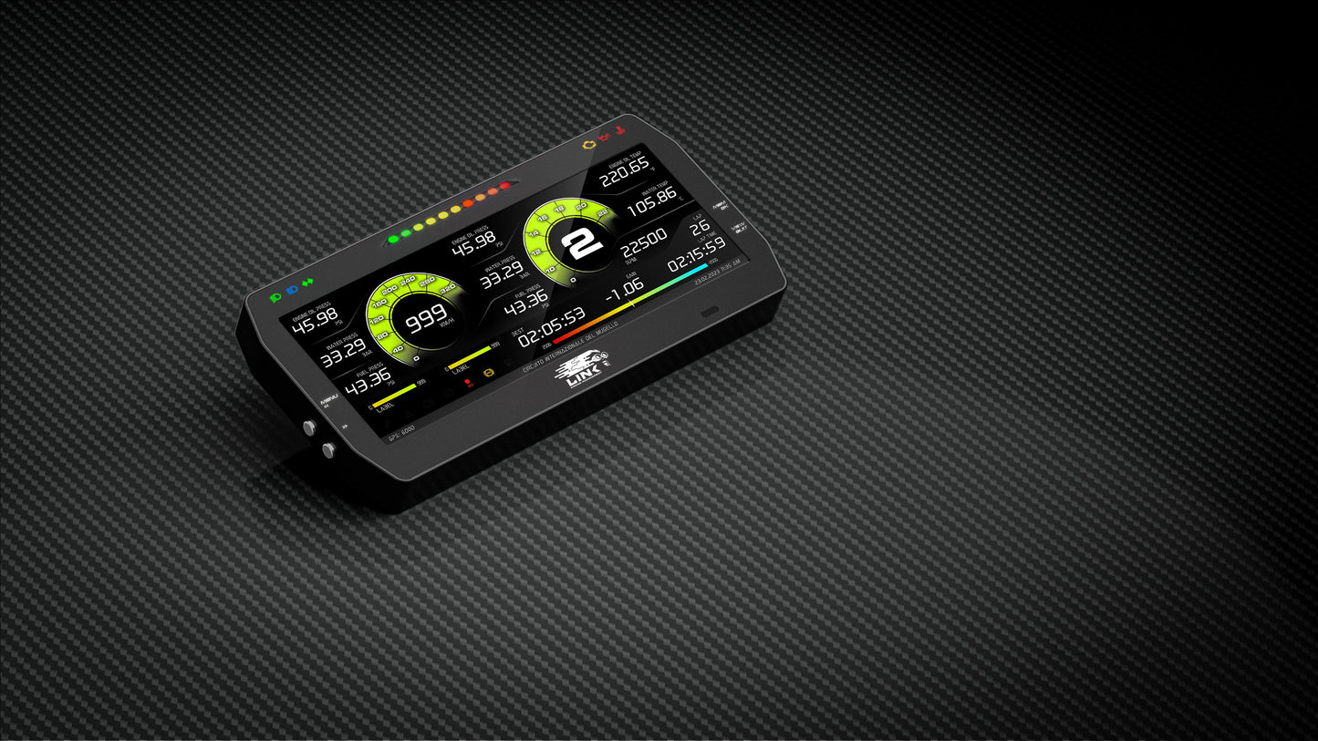 Link ECU MXT Strada 10" Dash Powered by AIM
