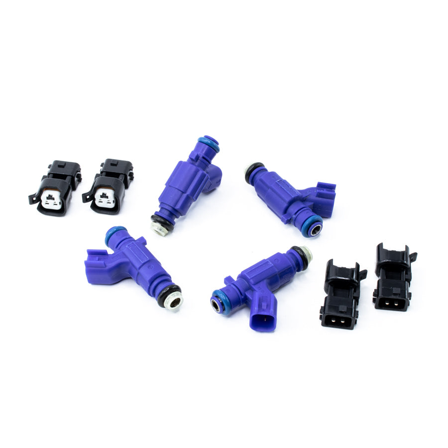 DeatschWerks 450cc Top-Feed Fuel Injectors (Set of 4) - 2006-2008 Honda Civic (R18) (13U-01-0450-4)