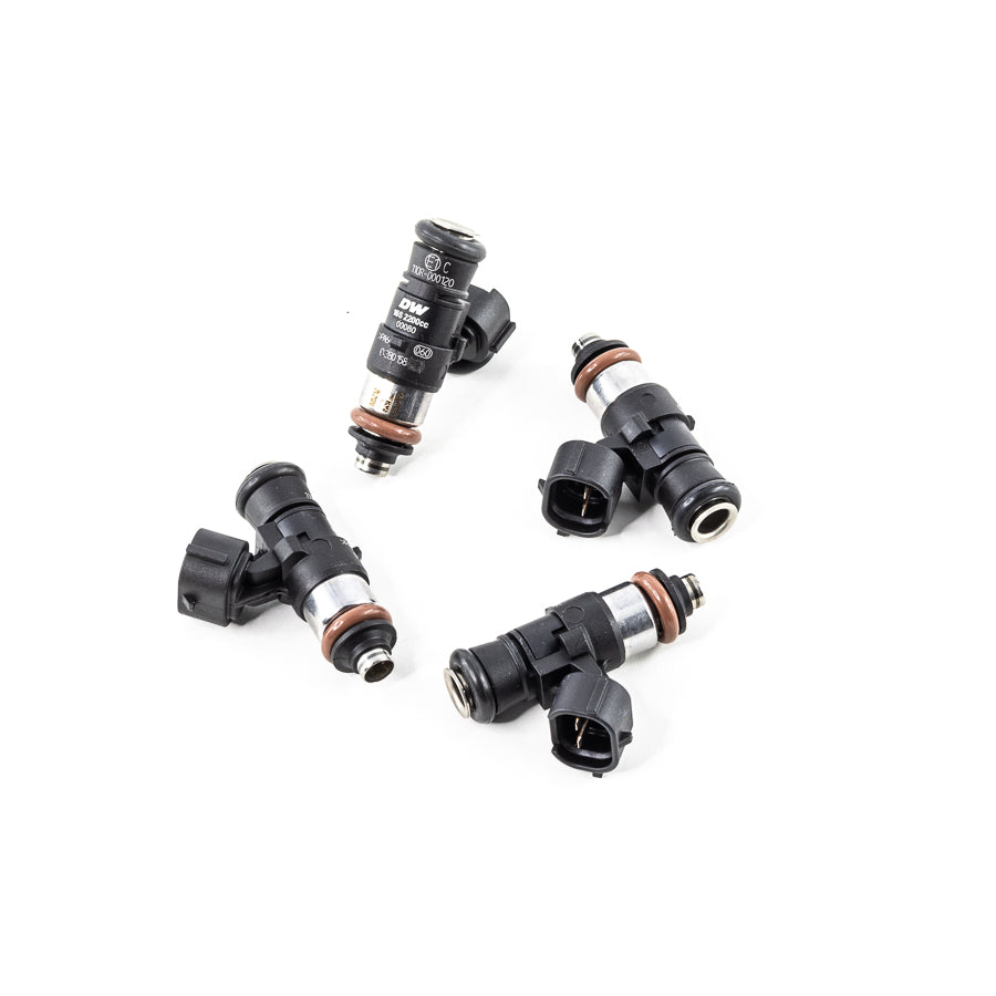 DeatschWerks 2200cc Fuel Injectors (Set of 4) - Honda Civic Si (K20/K24), Acura RSX & Honda S2000 (F22) (16S-06-2200-4)