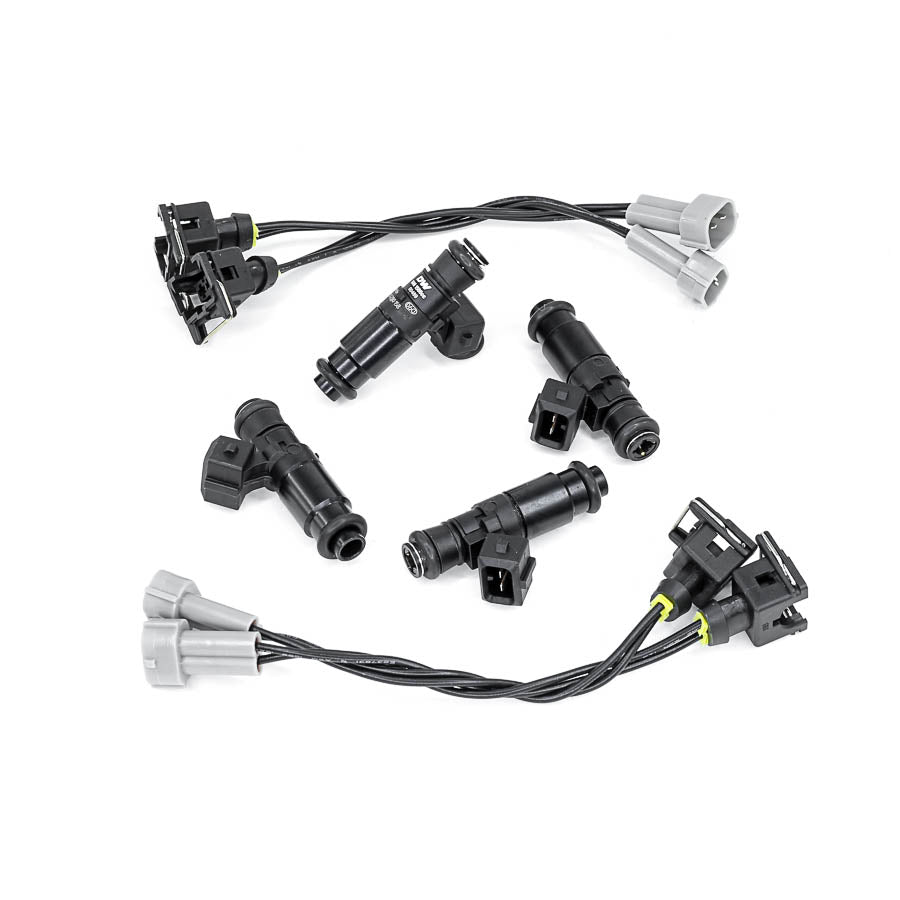 DeatschWerks 1500cc Bosch EV14 Fuel Injectors (Set of 4) - 2007-2015 Mitsubishi Lancer Evolution (X) (16M-10-1500-4)