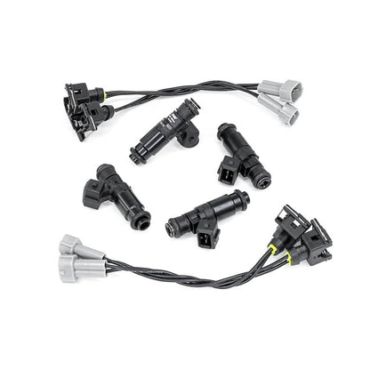 DeatschWerks 1500cc Bosch EV14 Fuel Injectors (Set of 4) - 2007-2015 Mitsubishi Lancer Evolution (X) (16M-10-1500-4)