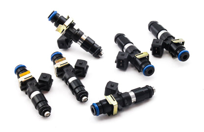 DeatschWerks 1200cc Bosch EV14 Top-Feed Fuel Injectors (Set of 6, 14mm O-Ring) - 1993-1998 Toyota Supra (A80) (16MX-14-1200-6)