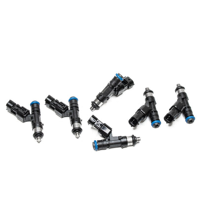 DeatschWerks 440cc Top-Feed Fuel Injectors (Set of 6) - Nissan 350Z Z33 & 370Z Z34 (17U-06-0440-6)