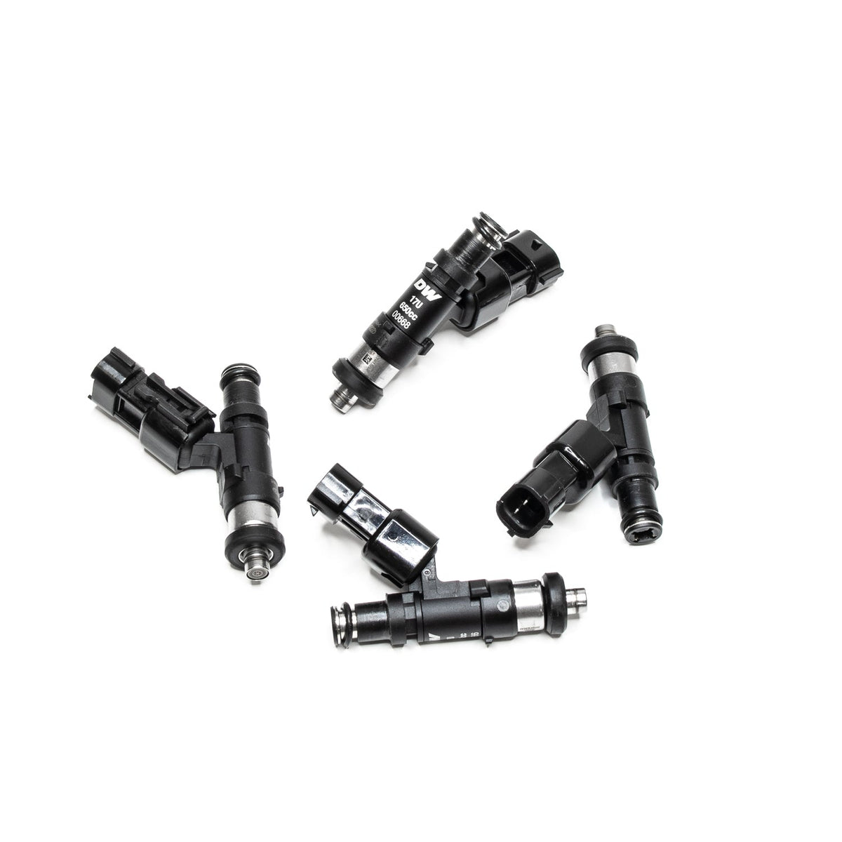 DeatschWerks 650cc Top-Feed Fuel Injectors (Set of 4) - Subaru Impreza WRX STI GDB/GR/GV & WRX STI VA (17U-07-0650-4)