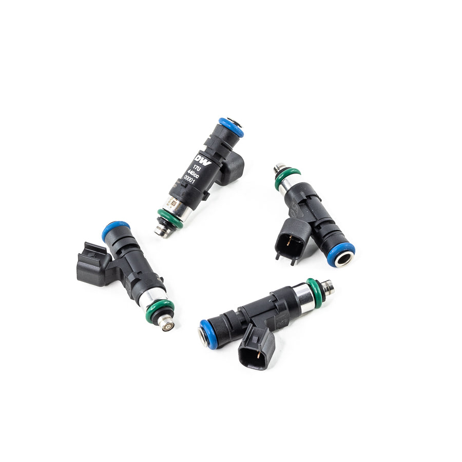 DeatschWerks 440cc Fuel Injectors (Set of 4) - Honda Civic Si (K20/K24), Acura RSX & Honda S2000 (F22) (17U-08-0440-4)