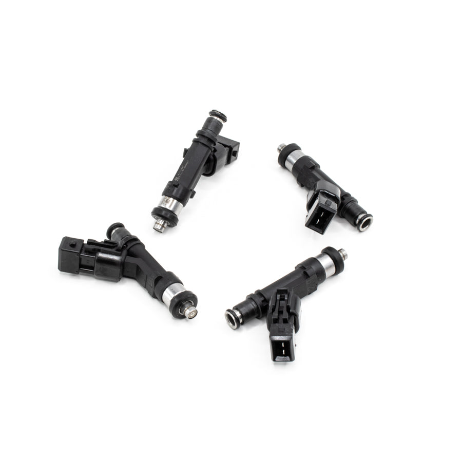 DeatschWerks 550cc Top-Feed Fuel Injectors (Set of 4) - 1989-1990 Nissan 240SX (S13) SOHC KA24E (18U-02-0550-4)