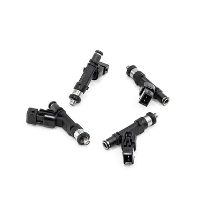 DeatschWerks 550cc Top-Feed Fuel Injectors (Set of 4) - 1989-1990 Nissan 240SX (S13) SOHC KA24E (18U-02-0550-4)