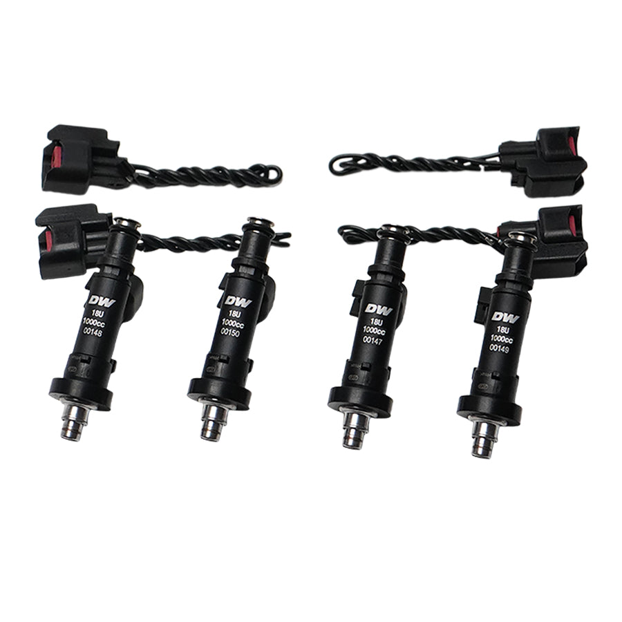DeatschWerks 1000cc Fuel Injectors (Set of 4) - Acura Integra (DC) (18U-04-1000-4)