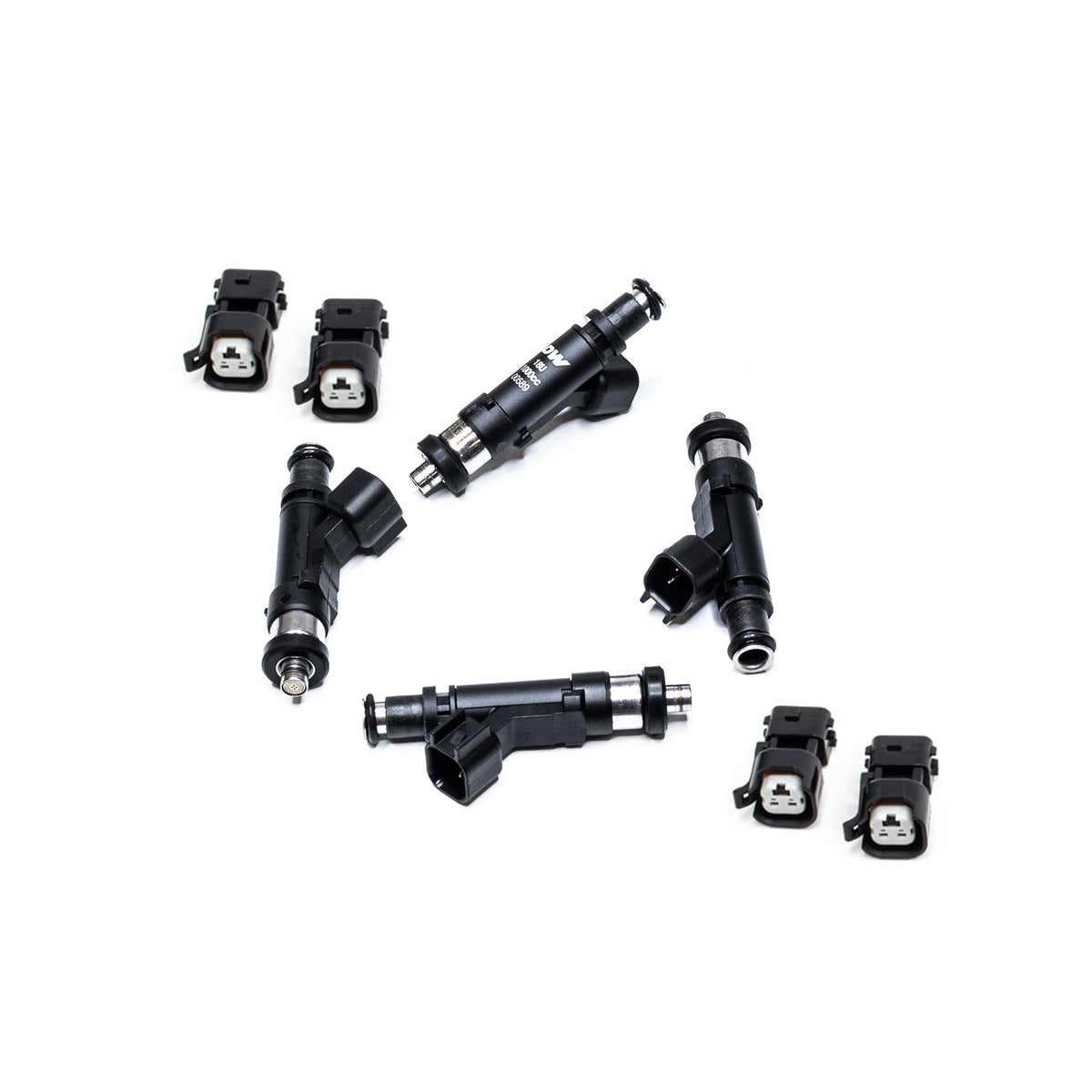 DeatschWerks 1000cc High-Impedance Fuel Injectors (Set of 4) - Mitsubishi Eclipse 2G & Lancer Evolution VIII/IX (18U-08-1000-4)