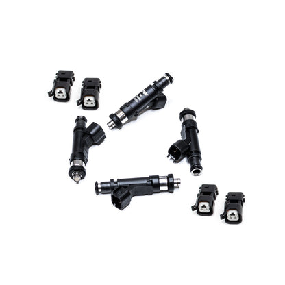 DeatschWerks 1000cc High-Impedance Fuel Injectors (Set of 4) - Mitsubishi Eclipse 2G & Lancer Evolution VIII/IX (18U-08-1000-4)