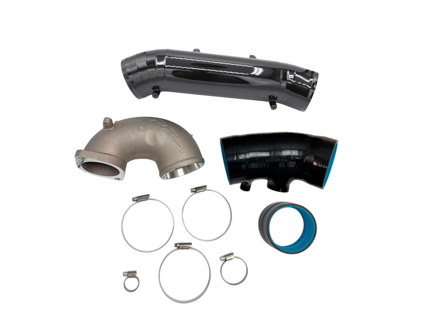 PRL Motorsports Titanium Turbocharger Inlet Pipe Kit (Black Thermal Coated) 2017-2021 Honda Civic Type-R FK8