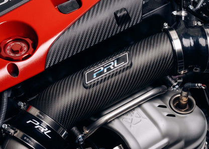 PRL Motorsports Matte Carbon Fiber Turbocharger Inlet Pipe (Tube Only) 2023+ Honda Civic Type-R FL5