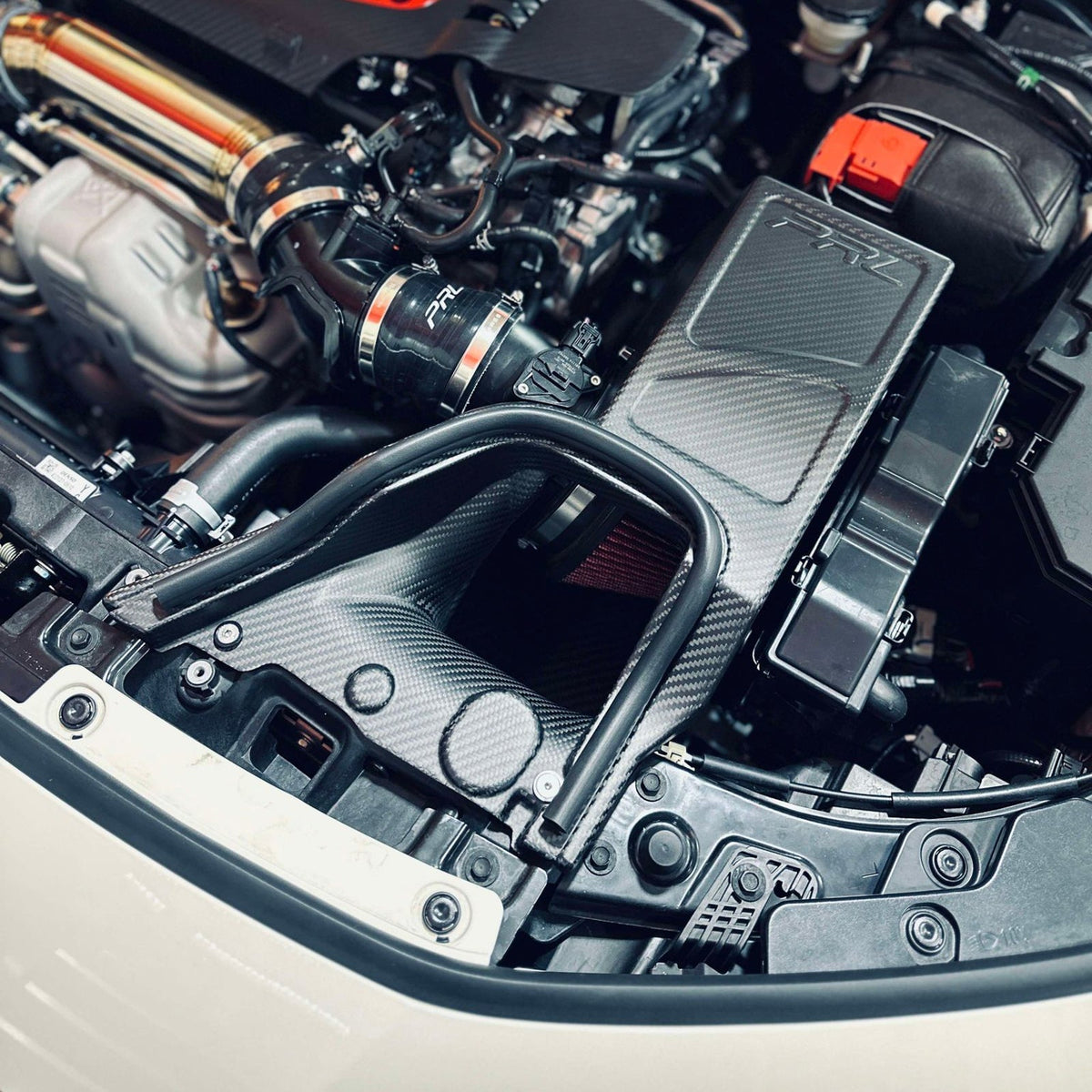 PRL Motorsports Matte Carbon Fiber High Volume Intake System Civic Type-R FL5 & Integra Type-S DE5