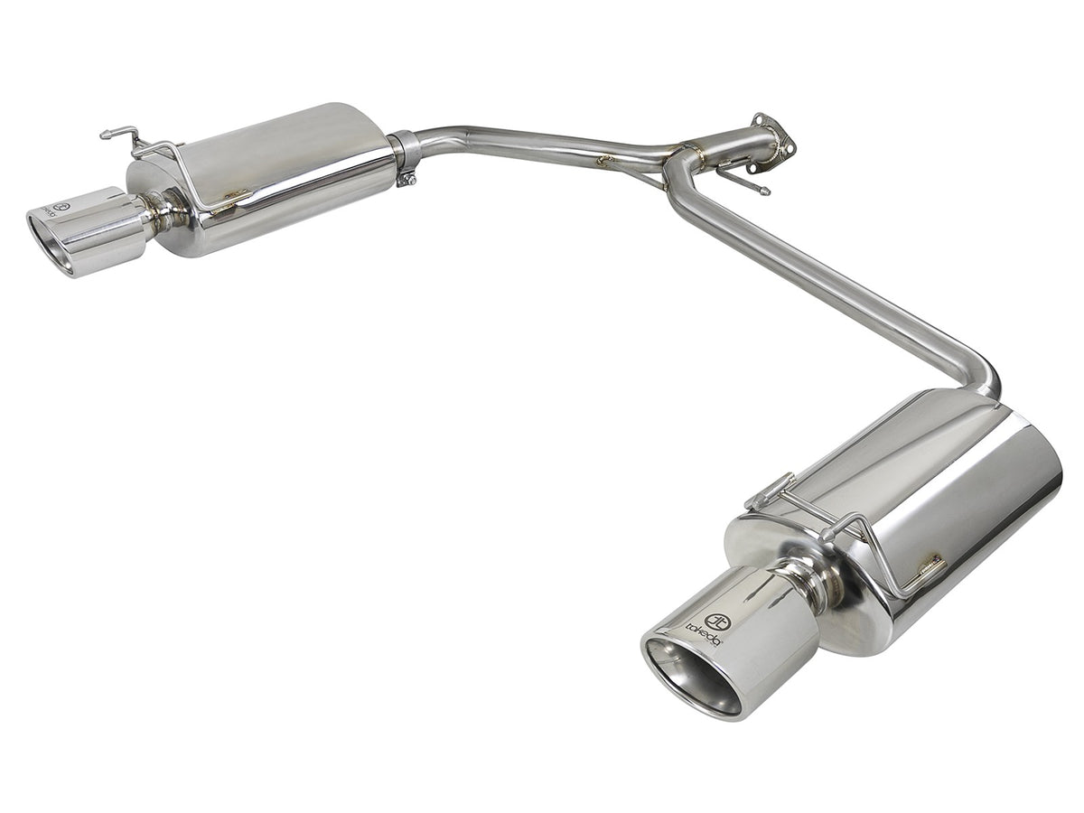 aFe Takeda 304 Stainless-Steel Axle-Back Exhaust w/ Polished Tips for 2013-16 Honda Accord Sport Sedan 2.4L or 3.5L