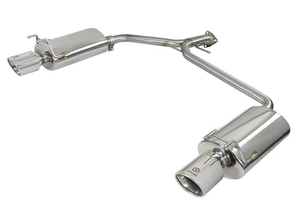 aFe Takeda 304 Stainless-Steel Axle-Back Exhaust w/ Polished Tips for 2013-16 Honda Accord Sport Sedan 2.4L or 3.5L