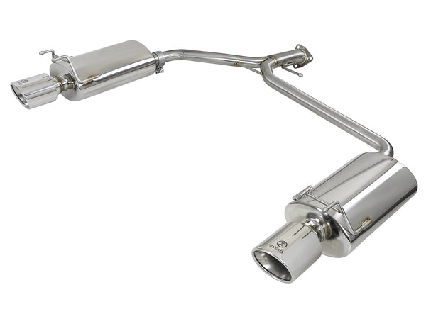 aFe Takeda 304 Stainless-Steel Axle-Back Exhaust w/ Polished Tips for 2013-16 Honda Accord Sport Sedan 2.4L or 3.5L