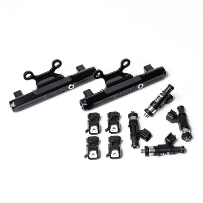 DeatschWerks Top-Feed Fuel Rail Upgrade Kit with 750cc Injectors - Subaru Impreza WRX STI GDB/GR/GV & WRX STI VA (6-102-0750)