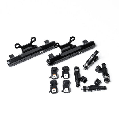 DeatschWerks Top-Feed Fuel Rail Upgrade Kit with 1000cc Injectors - Subaru Impreza WRX STI GDB/GR/GV & WRX STI VA (6-102-1000)