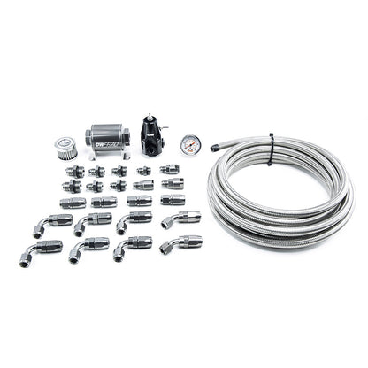 DeatschWerks DW400 Pump Module Return Plumbing Kit with CPE Fuel Lines - Honda Civic EP3 & Civic Si FA/FB/FG (6-607)