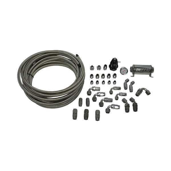 DeatschWerks X2 Series Pump Module CPE Plumbing Kit - Toyota 86/GR86 & Subaru BRZ (6-617)