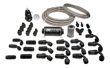 DeatschWerks CPE Return Plumbing Kit - Toyota GR Supra (A90) & BMW M3/M4 (G8X) (6-626)