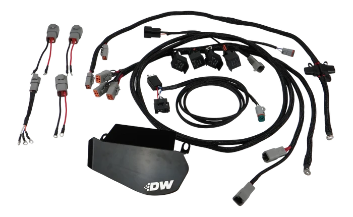DeatschWerks X3 Fuel Pump Module PNP Heavy-Duty Hardwire Kit - 2009-2024 Nissan GT-R (R35) (R35-FPHWK-HD)