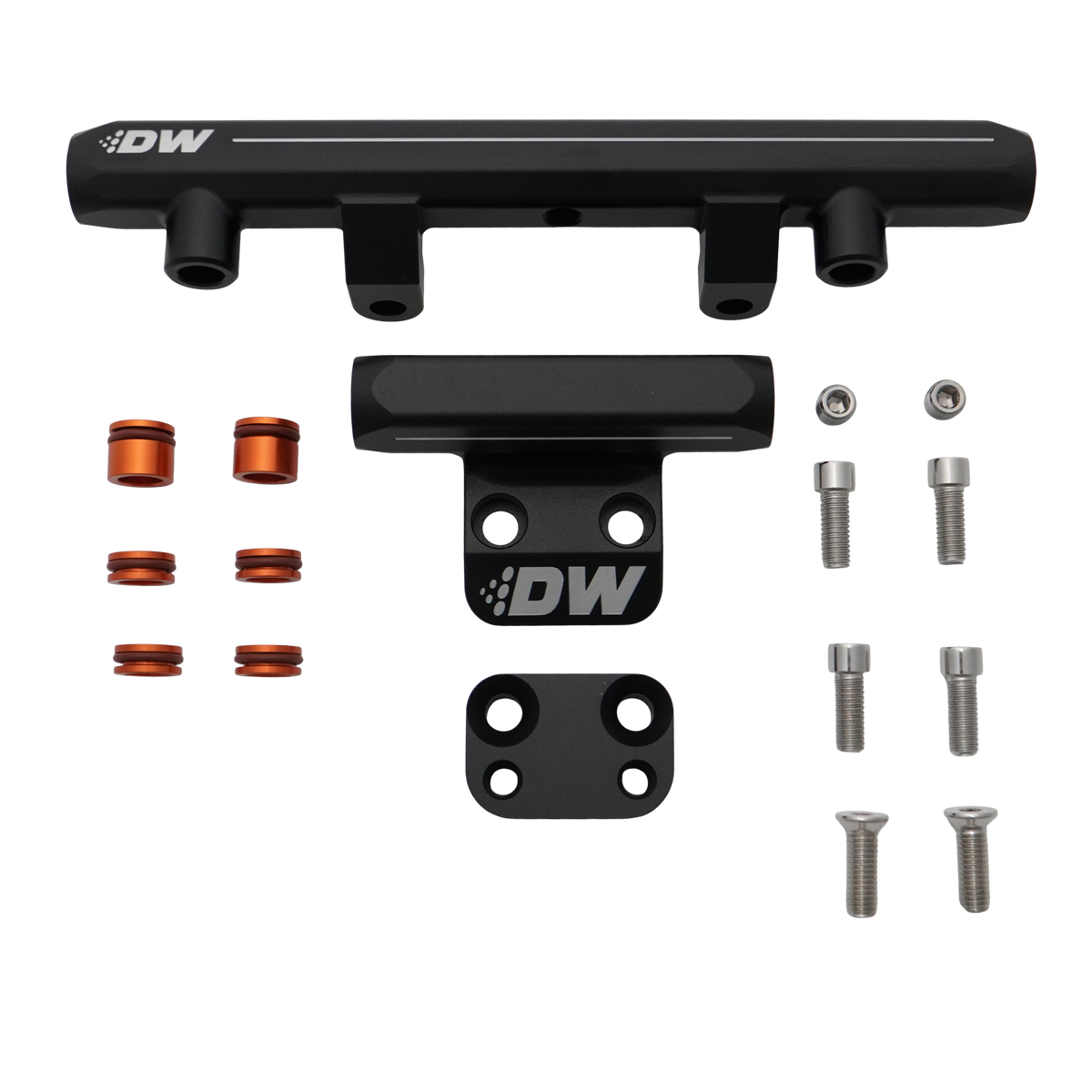 DeatschWerks Turbo II Fuel Rails - 1986-1991 Mazda RX-7 (FC) (7-702)