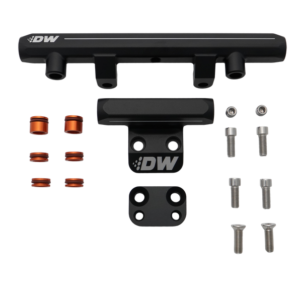 DeatschWerks Turbo II Fuel Rails - 1986-1991 Mazda RX-7 (FC) (7-702)