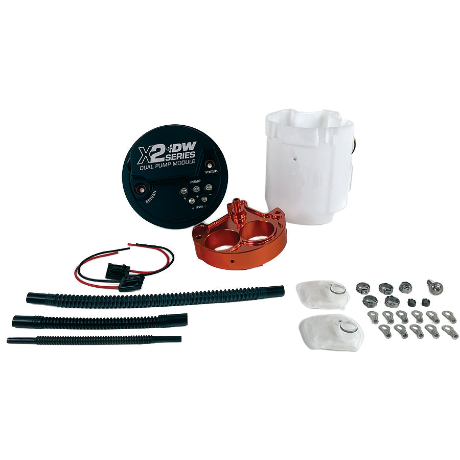DeatschWerks X2 Series Fuel Pump Module (No Pumps) - Subaru Impreza WRX STI GR/GV & WRX STI VA (9-000-7050)