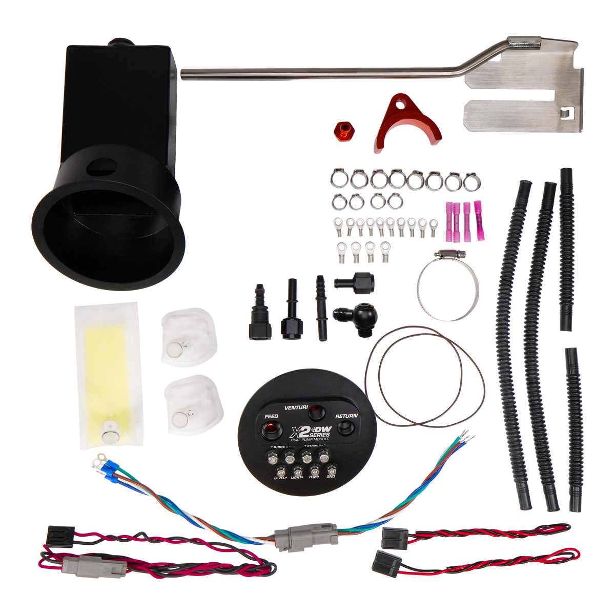 DeatschWerks X2 Series Surge Module (No Pumps) - Nissan 240SX S14 & Silvia S15 (9-000-7022)